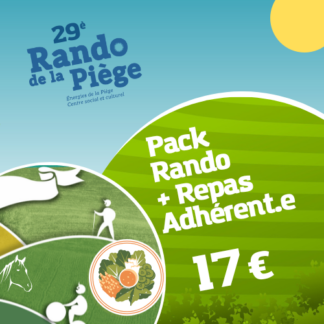 Pack Rando + Repas Adhérent.e