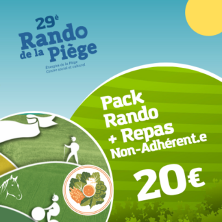Pack Rando + Repas Non-Adhérent.e